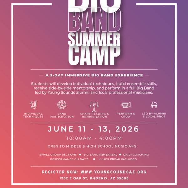 Summer Big Band Jazz Camp 2026